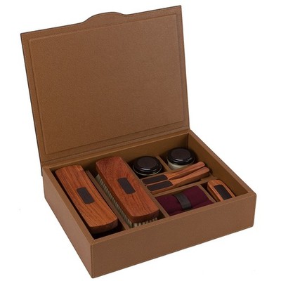 Giobagnara Luna Shoe Care Set Tobacco 10pce