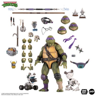 Mondo Teenage Mutant Ninja Turtles Timed Edition Donatello 1/6 Actionfigur