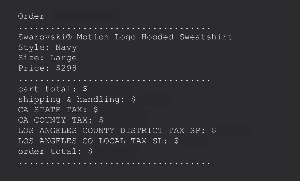 Supreme x Swarovski Motion Logo NAVY Hoodie FW25 MENS XL | eBay