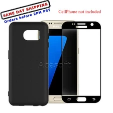 Screen Protector Film Soft Protective Case F Samsung Galaxy S7 SM-G930V Verizon