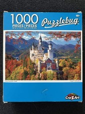 Puzzlebug 1000 Piece Jigsaw Puzzle; Neuschwanstein Castle