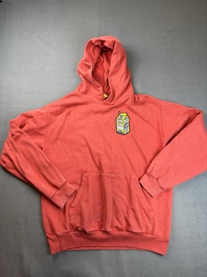 Lyrical Lemonade Mens Large Carton Patch Pullover Hoodie Merch Streetwear