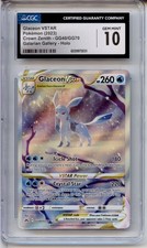 2023 Pokemon Crown Zenith Glaceon VSTAR Galarian Gallery GG40/GG70 CGC 10 MINT
