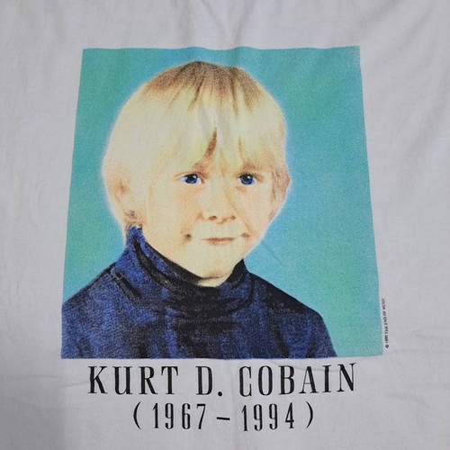 CAMISETA NIRVANA VINTAGE REIMPRESIÓN EL HIJO SE HA IDO PERO TENGO UNA LUZ GRANDE 081 - Imagen 4 de 6