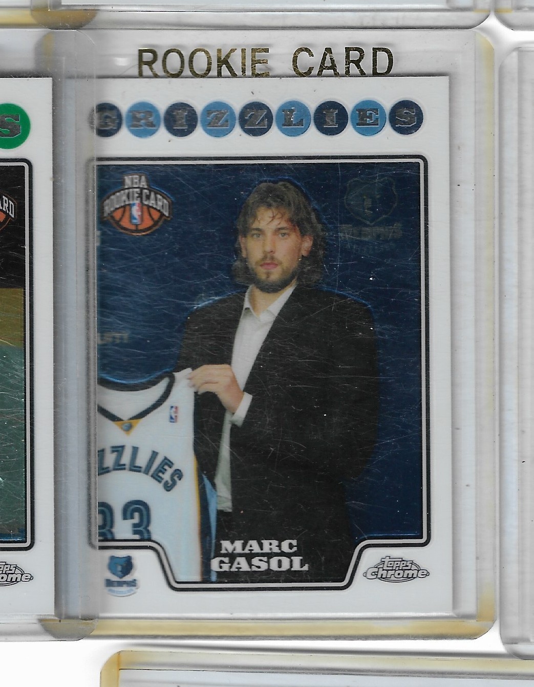 2008-09 Topps Chrome - Marc Gasol #212 Refractor (RC)