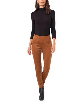 Vince Camuto Women s Wide-Waistband Pull-On Leggings XL Sleek Comfortable