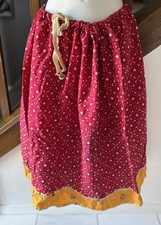 Indian Ethnic Long Maxi Tie String Skirt For Women Hippie 29 Length Gypsy Bells