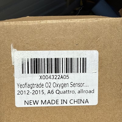 Oxygen sensor O2 For 12-15 Audi A6 Quattro  3.0  Supercharged Set of 2