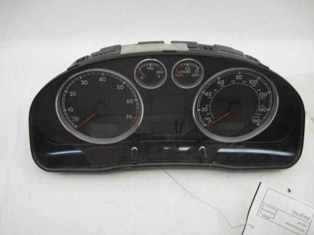 Used Speedometer Gauge fits: 2002 Volkswagen Passat cluster 160 MPH w/o plant ID - Image 4 of 4