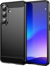 For Samsung Galaxy S26 Ultra Case Carbon Gel Phone Cover+Screen Glass A16 A17