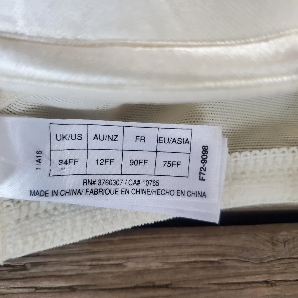 34FF Fayreform F72-9098 Profile Perfect钢圈文胸 — 第 3/3 张图片