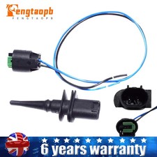 Outside Ambient Temperature Sensor + Plug For BMW 1Ser E81 E82 3Ser E46 E90 E91 