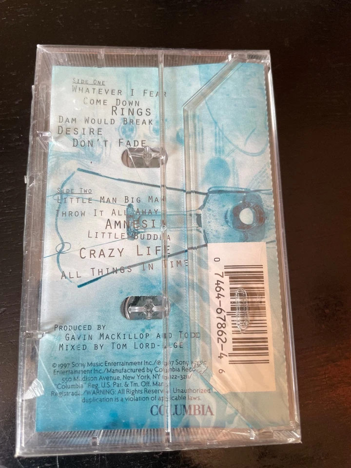 Sealed 1997 Toad the Wet Sprocket - Coil Cassette Tape w/ Hype Sticker - Image 2 of 3