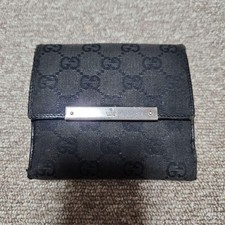 Gucci Black Bi fold Wallet