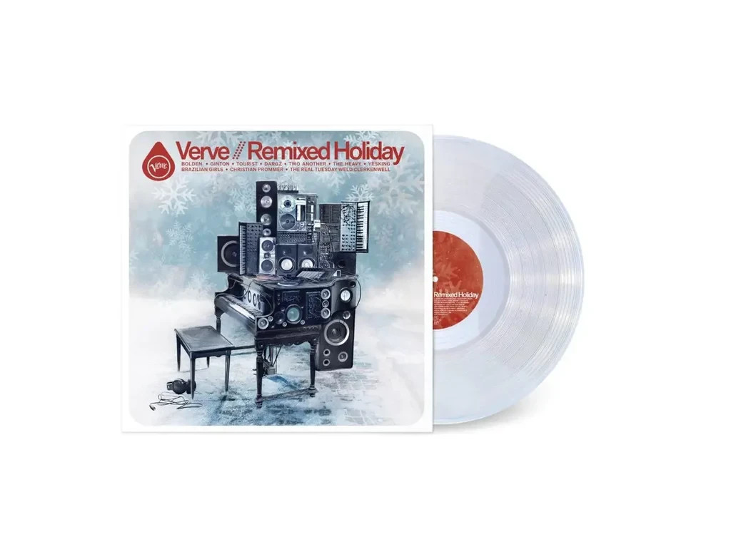 Various Artists Verve Remixed Holiday Vinyl LP Transparent New And Sealed