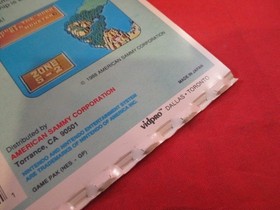 Amagon Nintendo NES Vidpro Promo Display Card ONLY