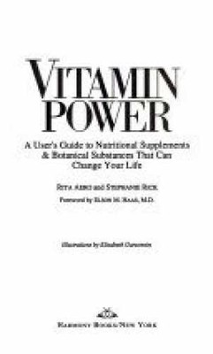 Vitamin Power: A Users Guide to N - Hardcover, by Aero Rita - Acceptable j