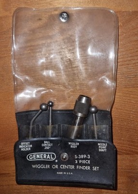 General Tools Modell S-389-3 3-teiliges Wiggler- oder Center Finder-Set