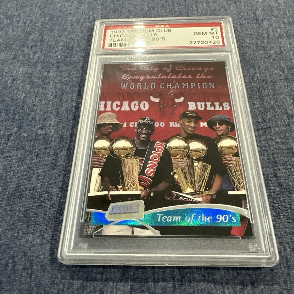 Jordan Pippen Rodman 1997-98 Topps Stadium Club #5 Chicago Bulls - Imagem 2 de 4