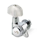 Schaller M6 Locking 19.5 Tuners 135° Mechanics 3L 3R Chrome/Perloid Large