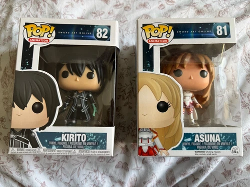 Funko Pop! Vinyl Sword Art Online Set - Asuna and Kirito - Anime