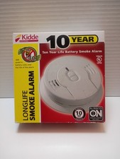 Kidde 10 Year Longlife Smoke Alarm Model 19010 Sealed Battery Ionization NEW