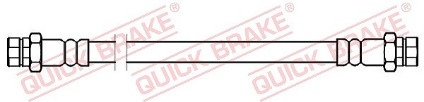 Quick Brake Bremsschlauch Hinterachse, Innen, Links, Rechts U.A. FüR Skoda, Vw-image