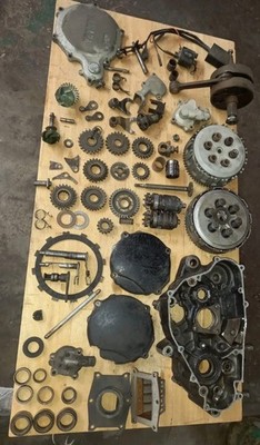 (((BESCHREIBUNG LESEN ))) Yamaha YZ WR 250 Ersatzteile Motorblock 80er und 90er Jahre
