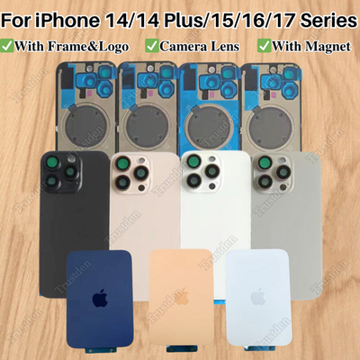 #ad #ad Lot Back Glass Replacement Metal amp; Magnet For iPhone17 16 15 14 Pro Max 14 Plus $14.30