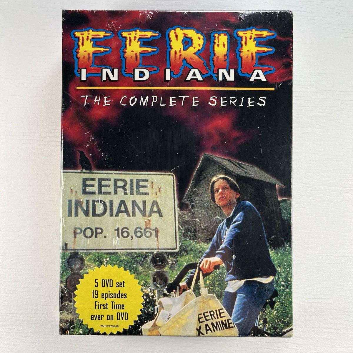 (未使用･未開封品)Eerie Indiana [DVD] Eerie Indiana (DVD 1991 3 Eps.) Original TV Series Omri Katz