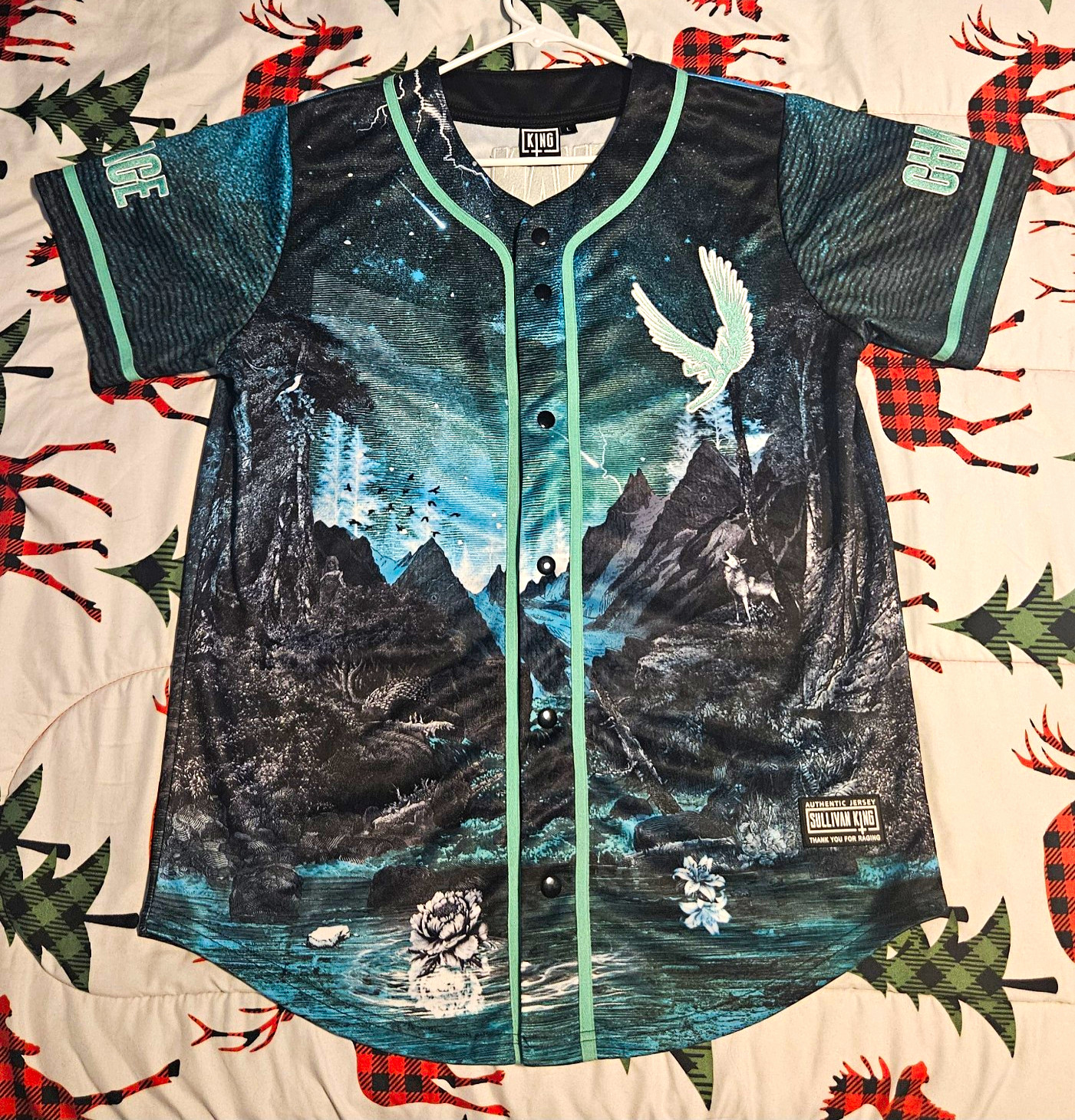 WAMU Theater Seattle Wolf Baseball Jersey