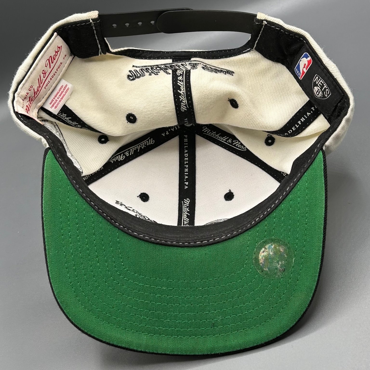 Brooklyn Nets Hat Mitchell & Ness Script Logo Men… - image 5