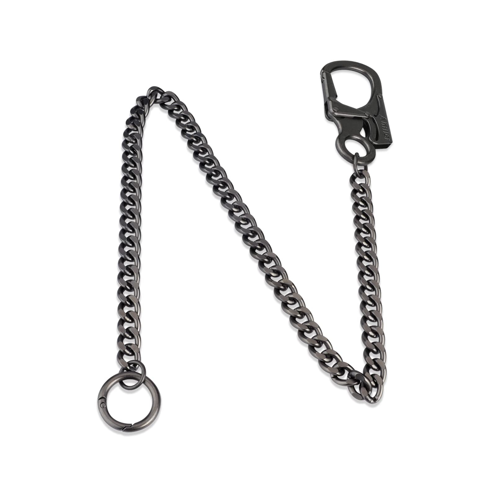 Heavy Duty Biker Wallet Chain with Round Clasp for Men