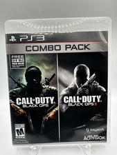 Call of Duty Black Ops 1 & 2 Combo Pack (Sony Playstation 3, 2015) CIB