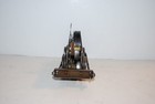 MARX O GAUGE WIND UP MECHANICAL  LOCOMOTIVE MOTOR w/ BELL & SPARK WHEEL  - RUNS — photo 3
