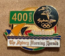 SYDNEY 2000 - THE SYDNEY MORNING HERALD OLYMPIC MEDIA PIN SYDNEY 2000 - THE SYDNEY MORNING HERALD OLYMPIC MEDIA PIN