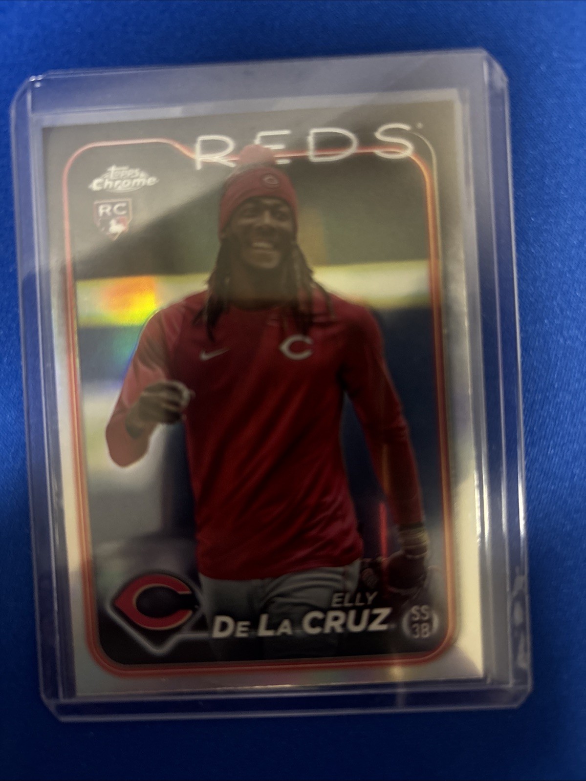 2024 Topps Chrome Update Series - Image Variation Elly De La Cruz #USC150 (RC)