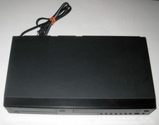 Samsung VCR DVD Player DVD-V5650B Black DVD Works VHS Eats Tapes Sold AS-IS