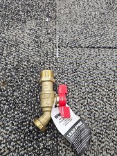 Watts 0123632 LFBD-QT 3/4" MIP x 3/4" Hose Boiler Drain Valve - Lead-Free