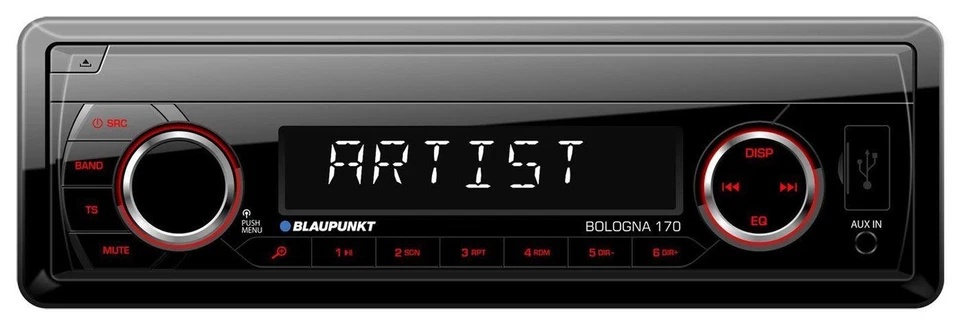 Blaupunkt SD USB 1DIN MP3 AUX Autoradio für Kia Shuma 2, Sephia II, Mentor - Bild 2 von 4