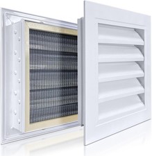 2 Pack 12 x 12 Gable Vent Aluminum Attic Vent...