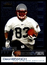 2002 Topps Finest Deion BRANCH New England Patriots #103