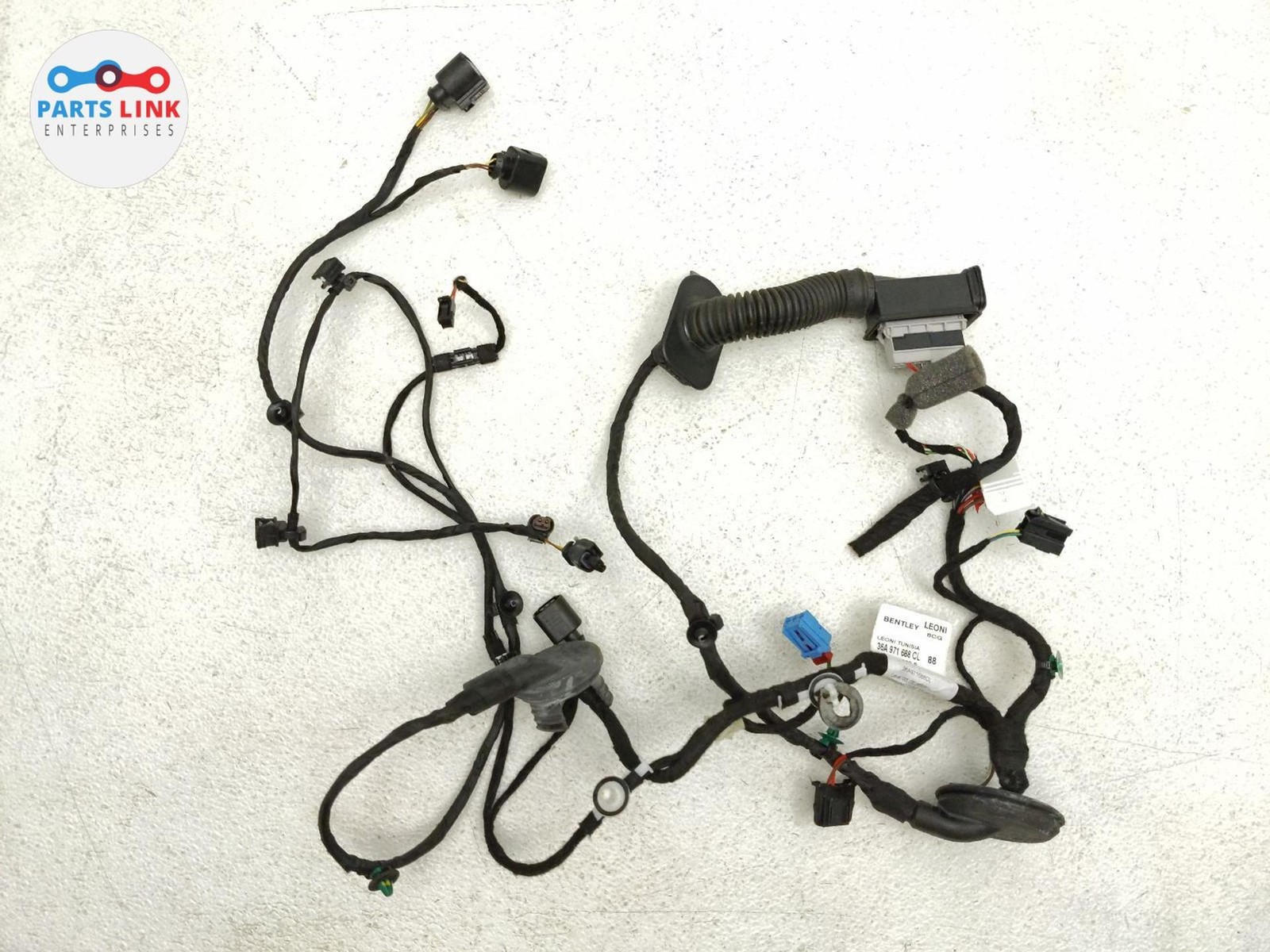 2016-20 BENTLEY BENTAYGA REAR RIGHT DOOR HARNESS WIRING PLUGS LOOM CABLE WIRE