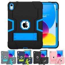 For Apple iPad A16 11th Generation 11" 2025 Heavy Duty Stand Case Rugged Cover