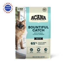 Dry Cat Food Bountiful Catch Salmon Catfish and Herring 10lb Bag ACANA 7.00 per pound