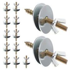 24 Sets Cage Hardware Bird Perch Bolts for Perches Fitting Screws