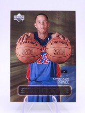 TAYSHAUN PRINCE 2002-03 Upper Deck #203 Rookie Card RC NBA Detroit Pistons. rookie card picture