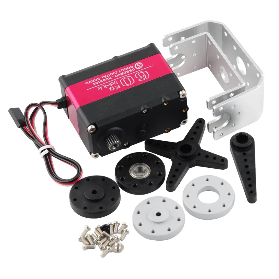 RDS5160 60kg Digital Servo 270° 7.4V High Torque Metallgetriebe mit 18T Arm RC - Bild 2 von 4