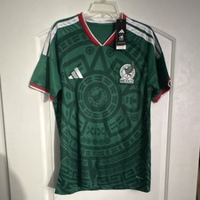 Mexico National Team Soccer Jersey Green Red White ClimaCool Slim Fit XL replica