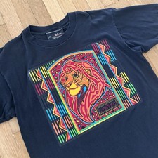 Vintage Disney Originals Lion King Simba T Shirt Small Medium USA Made WDW 90s